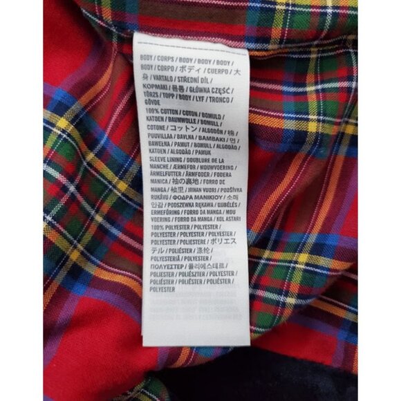 A & F Girls Velvet Embroidered Crest Navy Blazer Jacket Sz M Collegiate Preppy - Picture 9 of 10